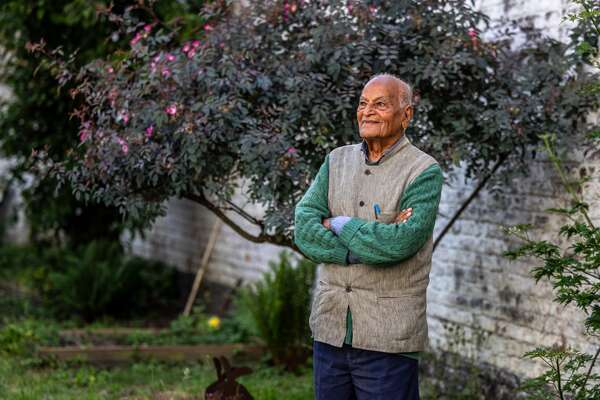 Portrait of Satish Kumar
