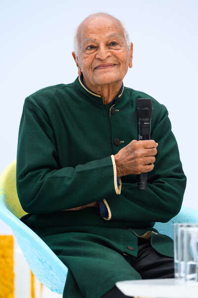 Portrait of Satish Kumar