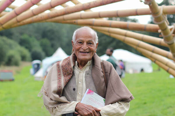 Portrait of Satish Kumar