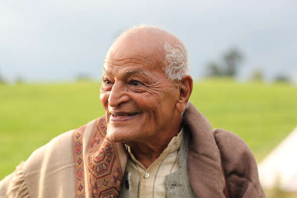 Portrait of Satish Kumar
