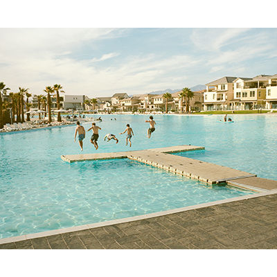 A 2.4-acre, 4-million-gallon private swimming pool &copy; Elliot Ross