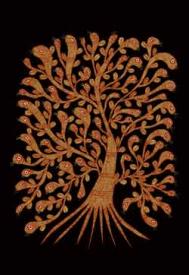 Serpent&acirc;&euro;&trade;s Hood, painting by Bhajju Shyam