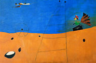 Landscape by Joan Mir&oacute;. Photo: Peter Schubli, Basal. &copy; Successi&oacute; Mir&oacute;/ADAGP and DACS