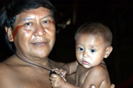 Davi Kopenawa, Brazil &copy; Fiona Watson/Survival International