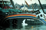 Rainbow Warrior, New Zealand 1985 &copy; Greenpeace / John Miller