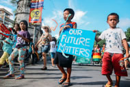 Children's march, Dumaguete, Philippines &copy; JohnpratZLibby