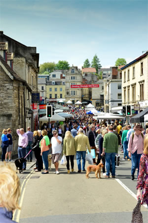 Frome town centre &copy; Kevin Mitchell courtesy of www.thefromeindependent.org.uk