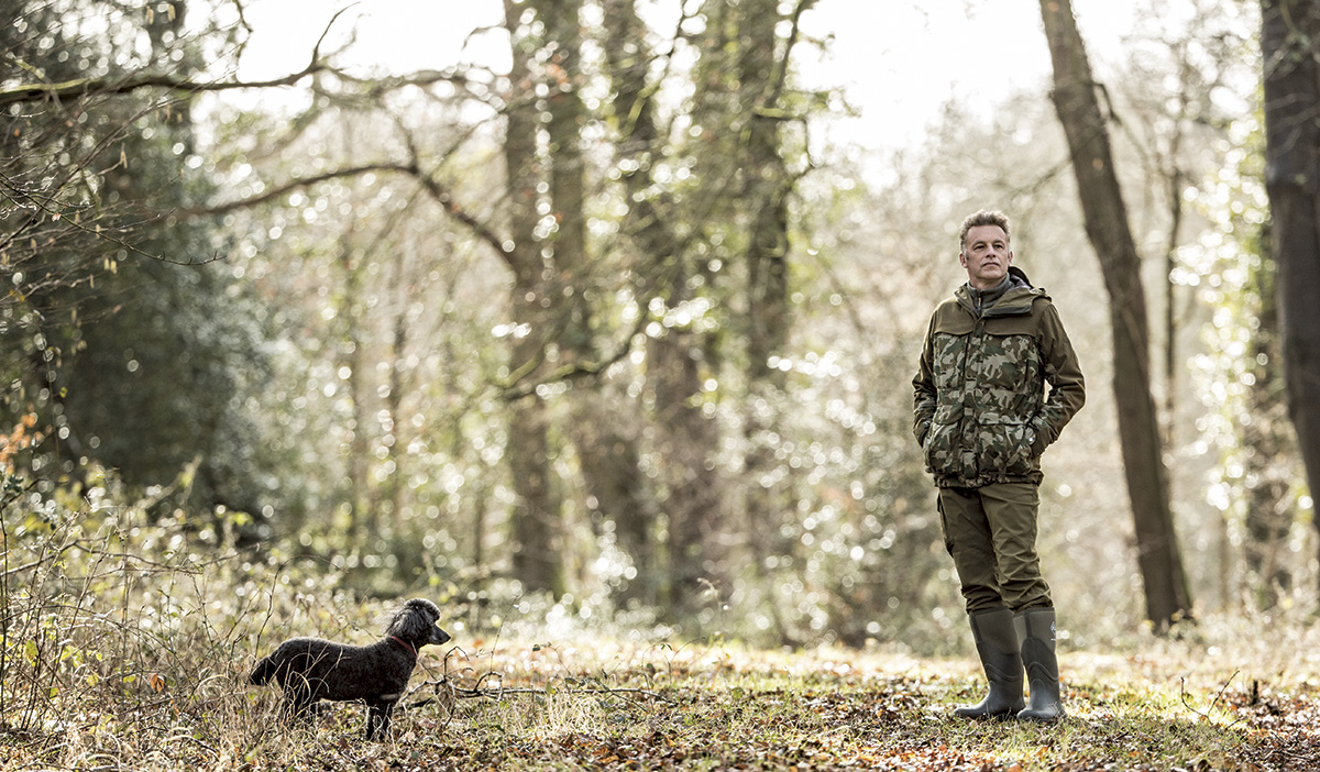 Chris Packham and Scratchy &copy; Jo Charlesworth
