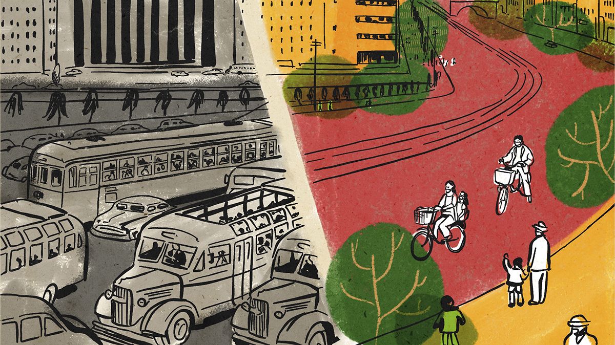 Illustration by Emmanuel Lafont / BBC Worklife &ldquo;Unknown Questions&rdquo; www.emmanuellafont.com
