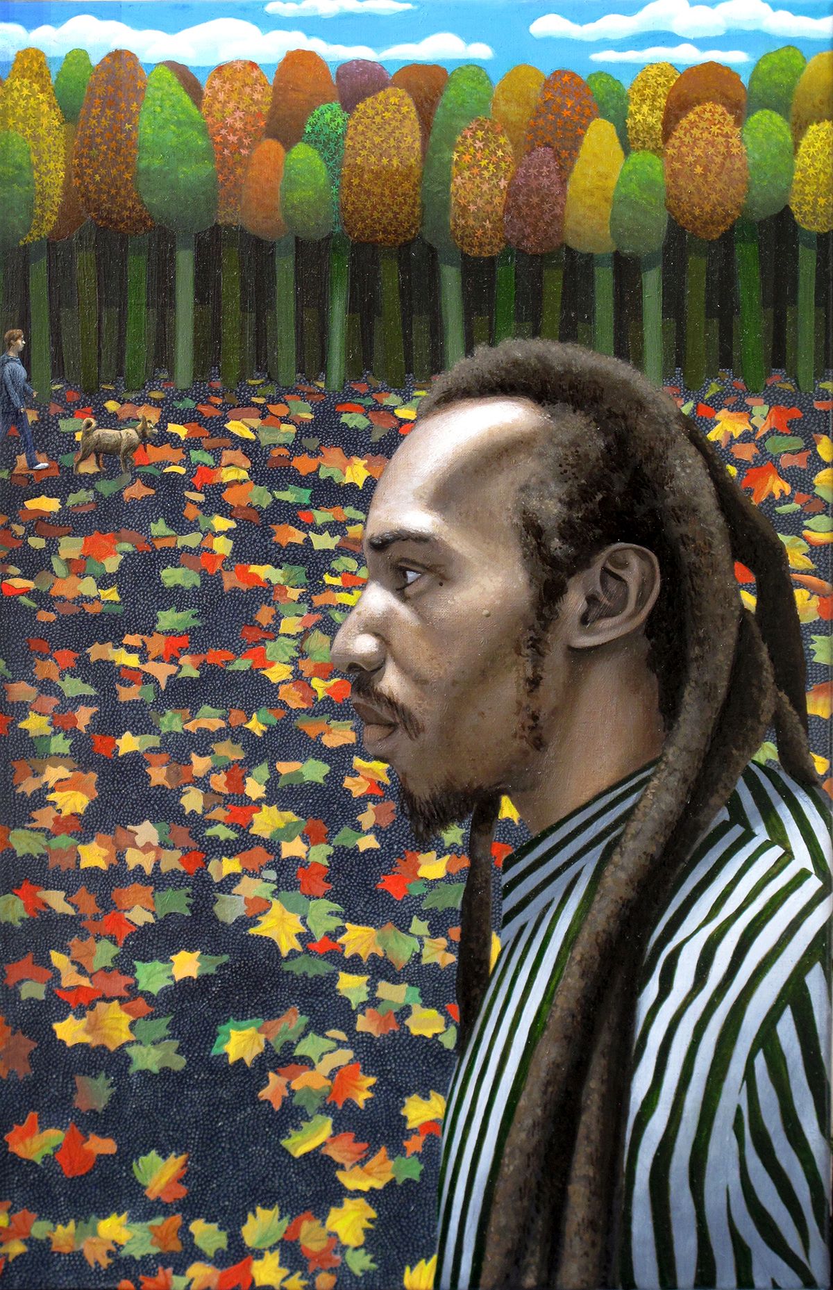Benjamin Zephaniah &copy; Carl Randall, 2024 www.carlrandall.com