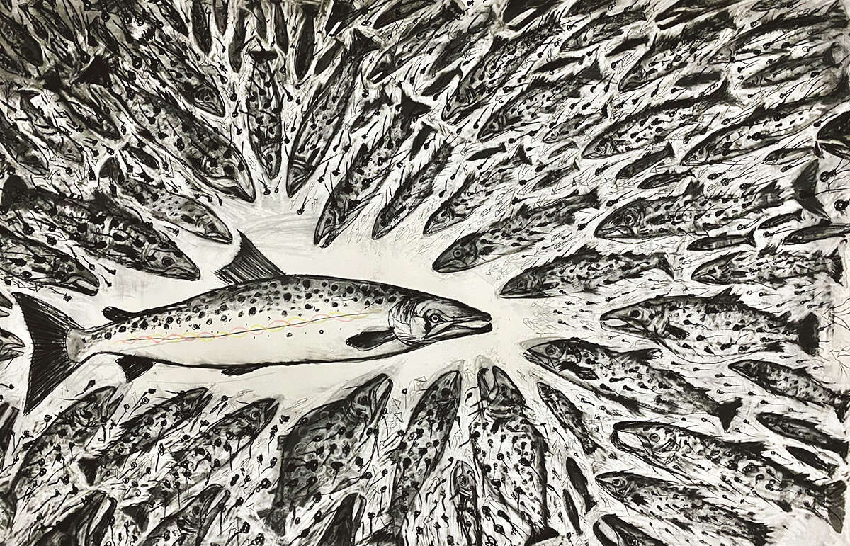 Spirit Salmon by Paul Bloomer www.paulbloomer.com