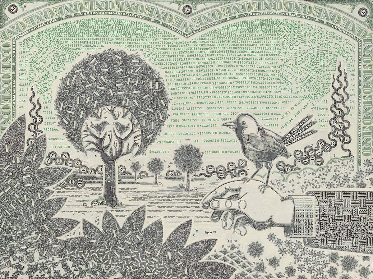 Currency Collage by Mark Wagner www.markwagnerinc.com