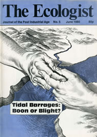 View larger image of cover of issue 1980-06 Cover of Ecologist issue 1980-06