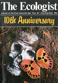 View larger image of cover of issue 1980-07 Cover of Ecologist issue 1980-07