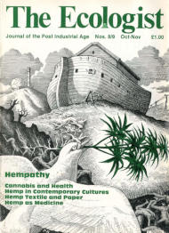 View larger image of cover of issue 1980-10 Cover of Ecologist issue 1980-10