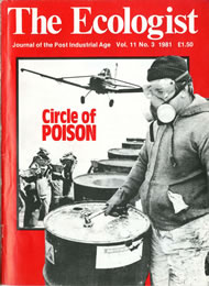 View larger image of cover of issue 1981-05 Cover of Ecologist issue 1981-05