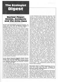 View larger image of cover of issue 1981-05s Cover of Ecologist issue 1981-05s