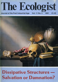 View larger image of cover of issue 1981-09 Cover of Ecologist issue 1981-09