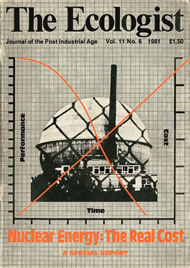 View larger image of cover of issue 1981-12 Cover of Ecologist issue 1981-12