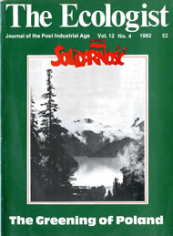 View larger image of cover of issue 1982-07 Cover of Ecologist issue 1982-07