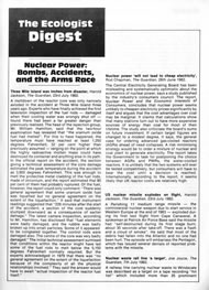 View larger image of cover of issue 1982-07s Cover of Ecologist issue 1982-07s