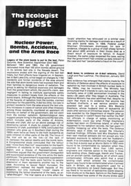 View larger image of cover of issue 1982-11s Cover of Ecologist issue 1982-11s