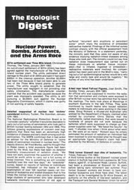 View larger image of cover of issue 1983-01s Cover of Ecologist issue 1983-01s