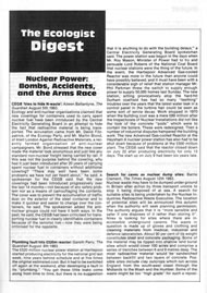 View larger image of cover of issue 1983-06s Cover of Ecologist issue 1983-06s