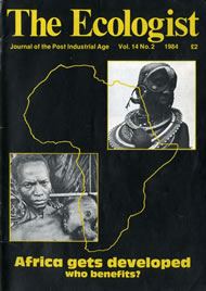 View larger image of cover of issue 1984-02 Cover of Ecologist issue 1984-02