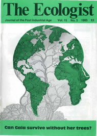 View larger image of cover of issue 1985-03 Cover of Ecologist issue 1985-03