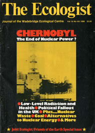 View larger image of cover of issue 1986-04 Cover of Ecologist issue 1986-04