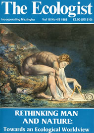 View larger image of cover of issue 1988-04 Cover of Ecologist issue 1988-04