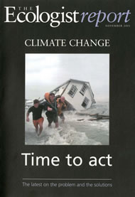 View larger image of cover of issue 2001-11s Cover of Ecologist issue 2001-11s