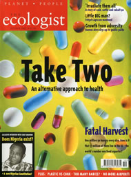 View larger image of cover of issue 2002-10 Cover of Ecologist issue 2002-10