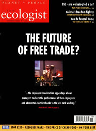 View larger image of cover of issue 2002-11 Cover of Ecologist issue 2002-11