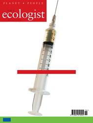 View larger image of cover of issue 2003-04 Cover of Ecologist issue 2003-04