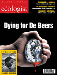 View larger image of cover of issue 2003-09 Cover of Ecologist issue 2003-09
