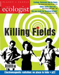 View larger image of cover of issue 2004-06 Cover of Ecologist issue 2004-06