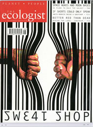 View larger image of cover of issue 2004-07 Cover of Ecologist issue 2004-07