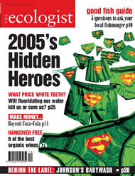 View larger image of cover of issue 2004-12 Cover of Ecologist issue 2004-12