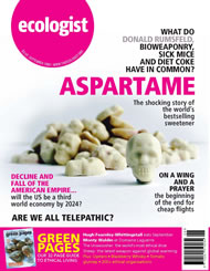 View larger image of cover of issue 2005-09 Cover of Ecologist issue 2005-09