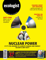 View larger image of cover of issue 2006-06 Cover of Ecologist issue 2006-06