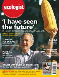 View larger image of cover of issue 2007-03 Cover of Ecologist issue 2007-03