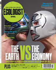 View larger image of cover of issue 2008-04 Cover of Ecologist issue 2008-04