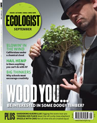 View larger image of cover of issue 2008-09 Cover of Ecologist issue 2008-09